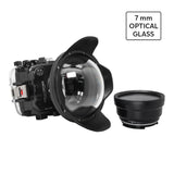 Salted Line UW housing for Sony A6xxx series with 6" Optical Glass Dry dome port (Black) / GEN 3