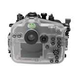 Sea Frogs Carcasa de cámara subacuática de 40 m/130 pies para Canon EOS R6 Mark II con puerto plano corto de 6" (RF 14-35 mm f/4L)
