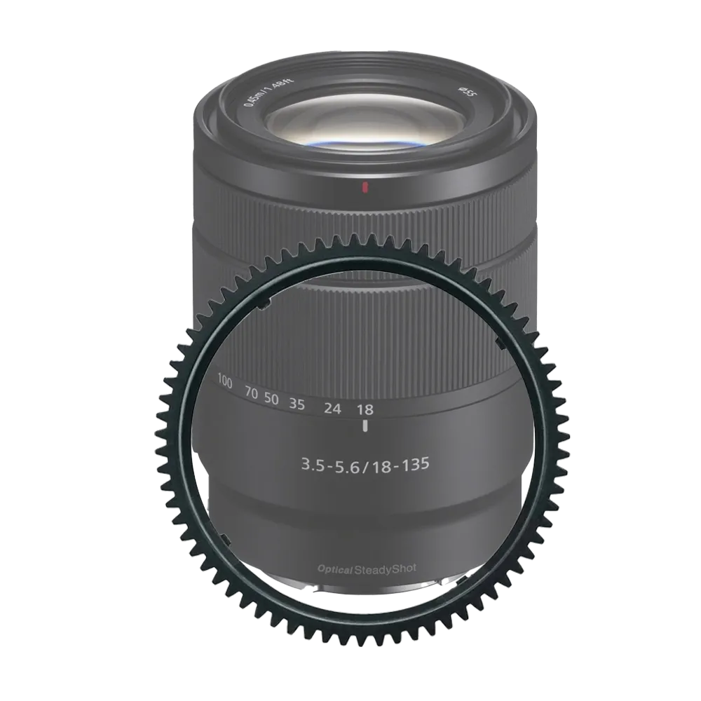 Zoom & Focus Gears for Sony A6xxx/RX1xx Underwater Camera