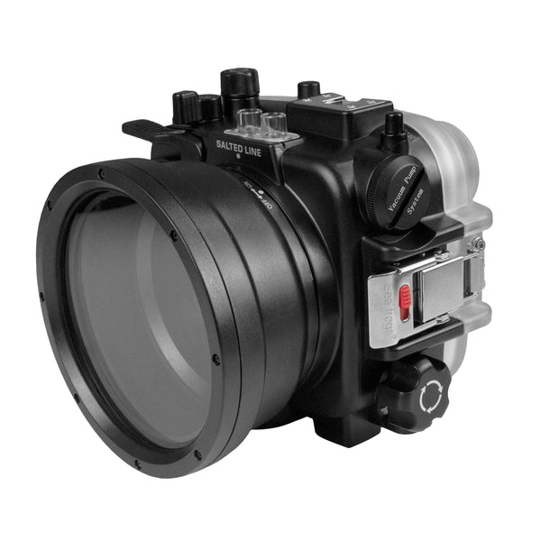 Salted Line 60M/195FT Waterproof housing for Sony RX1xx series with Pistol grip - black