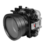 Underwater housing for Sony RX1xx with 8 inch Dry Dome Port - black