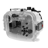 Caixa UW à prova d'água de linha salgada para a série de câmeras Sony RX1xx com punho de pistola de alumínio