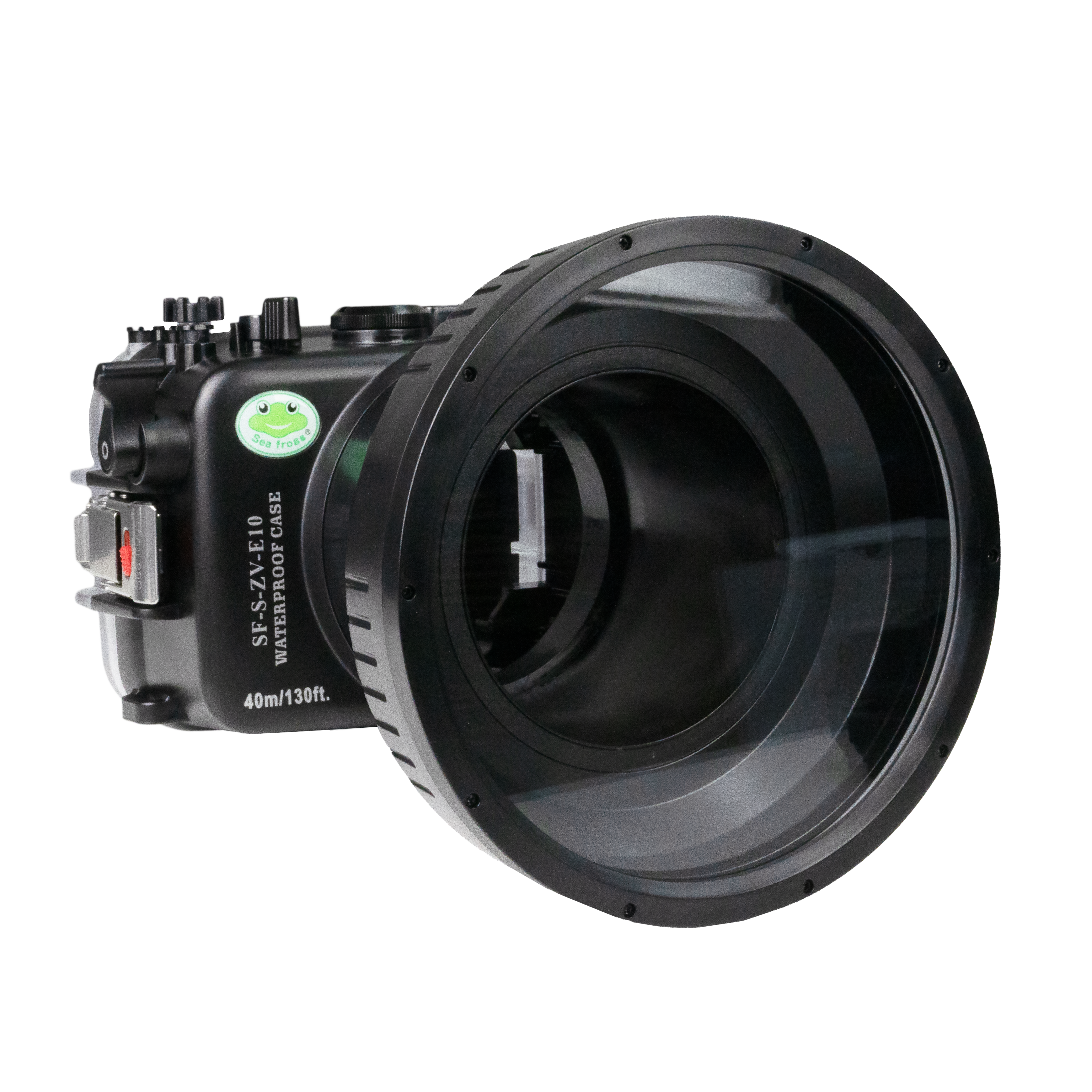 Sea Frogs Sony ZV-E10 40M/130FT Underwater camera housing with 6
