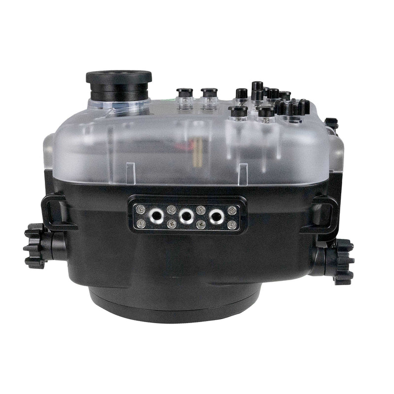 Sea Frogs Sony A7C II/A7CR 40M/130FT Waterproof housing (with Standard port ) FE28-60mm Zoom gear included.