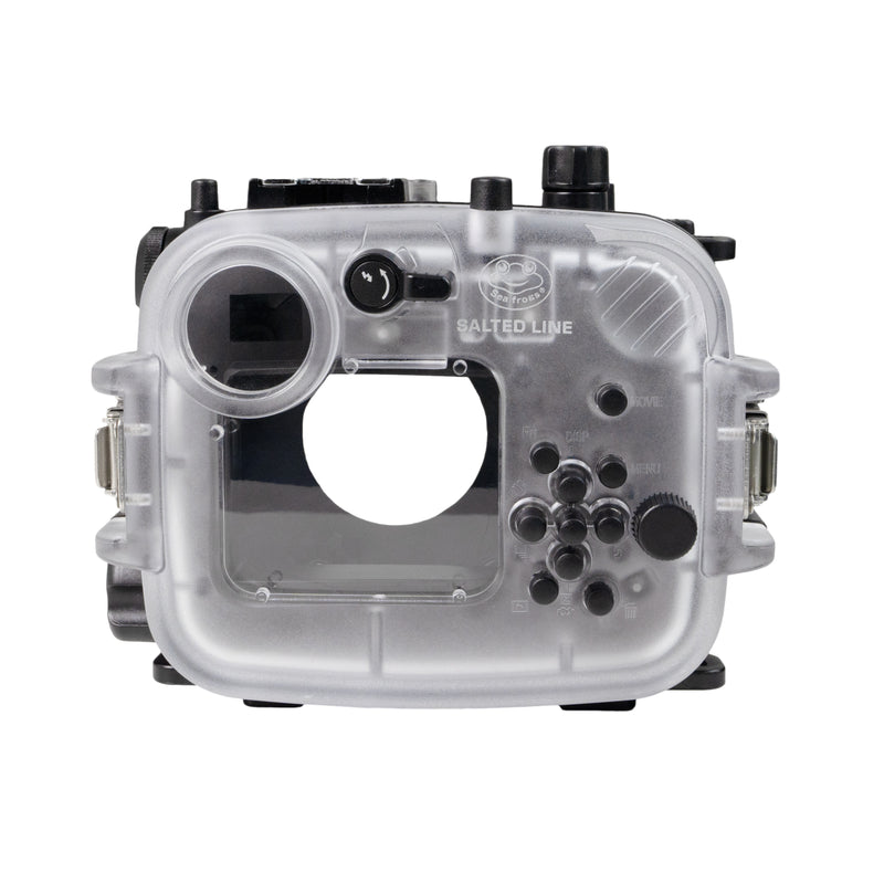 Salted Line underwater housing for Sony RX1xx series with Macro port (67mm thread) for Sony RX100 VI / VII - black