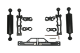 Salted Line Lightweight Full Aluminium tray with arms and clamps bundle