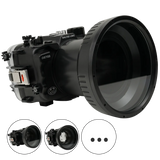 [a6700-fp90l6] Salted Line Sea Frogs Underwater Camera Housing for Sony A6700 with 6'' Glass Flat Port