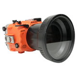 [a6700-fp90l6] Salted Line Sea Frogs Underwater Camera Housing for Sony A6700 with 6'' Glass Flat Port
