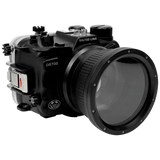 [a6700-fp90m4] Salted Line Sea Frogs Underwater Camera Housing for Sony A6700 with 4'' Glass Flat Port