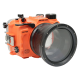 [a6700-fp90m4] Salted Line Sea Frogs Underwater Camera Housing for Sony A6700 with 4'' Glass Flat Port