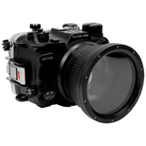 [a6700-fp90m4] Salted Line Sea Frogs Underwater Camera Housing for Sony A6700 with 4'' Glass Flat Port