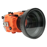 [a6700-fp90m6m] Salted Line Sea Frogs Underwater Camera Housing for Sony A6700 with 6'' Glass Flat Port