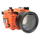 [a6700-fp90s4] Salted Line Sea Frogs Underwater Camera Housing for Sony A6700 with 4'' Glass Flat Port