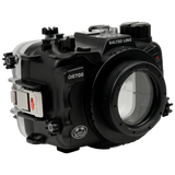[a6700-fp90ss67] Salted Line Sea Frogs Underwater Camera Housing for Sony A6700 with 67mm Thread Glass Flat Port