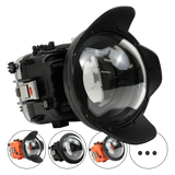 [a6700-v1-dp90a6] Salted Line Sea Frogs Underwater Camera Housing for Sony A6700 with V1 Dome Port