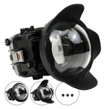 [a6700-v1-dp90a6] Salted Line Sea Frogs Underwater Camera Housing for Sony A6700 with V1 Dome Port