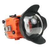 [a6700-v1-dp90g6] Salted Line Sea Frogs Underwater Camera Housing for Sony A6700 with V1 Dome Port