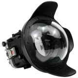 [a6700-v1-dp90g8] Salted Line Sea Frogs Underwater Camera Housing for Sony A6700 with V1 Dome Port