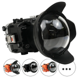 [a6700-v10-dp90a6] Salted Line Sea Frogs Underwater Camera Housing for Sony A6700 with V10 Dome Port