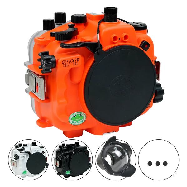 [a7iii-a7riii] Sea Frogs Salted Line Underwater Camera Housing for Sony A7III/A7RIII