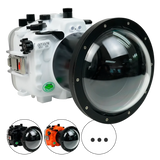 [a7iii-a7riii-v2-dp90a6s] Sea Frogs Salted Line Underwater Camera Housing for Sony A7III/A7RIII with V2 Dome Port