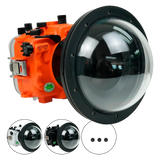 [a7iii-a7riii-v2-dp90a8s] Sea Frogs Salted Line Underwater Camera Housing for Sony A7III/A7RIII with V2 Dome Port