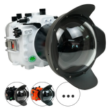 [a7iii-a7riii-v2-dp90g6] Sea Frogs Salted Line Underwater Camera Housing for Sony A7III/A7RIII with V2 Dome Port