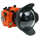 [a7iii-a7riii-v2-dp90g6] Sea Frogs Salted Line Underwater Camera Housing for Sony A7III/A7RIII with V2 Dome Port