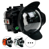 [a7iii-a7riii-v7-dp90a6] Sea Frogs Salted Line Underwater Camera Housing for Sony A7III/A7RIII with V7 Dome Port