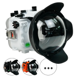 [a7iii-a7riii-v7-dp90a6] Sea Frogs Salted Line Underwater Camera Housing for Sony A7III/A7RIII with V7 Dome Port