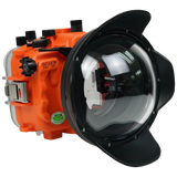[a7iii-a7riii-v7-dp90a6] Sea Frogs Salted Line Underwater Camera Housing for Sony A7III/A7RIII with V7 Dome Port