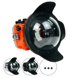 [a7iii-a7riii-v7-dp90a8] Sea Frogs Salted Line Underwater Camera Housing for Sony A7III/A7RIII with V7 Dome Port