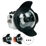[a7iii-a7riii-v7-dp90a8] Sea Frogs Salted Line Underwater Camera Housing for Sony A7III/A7RIII with V7 Dome Port