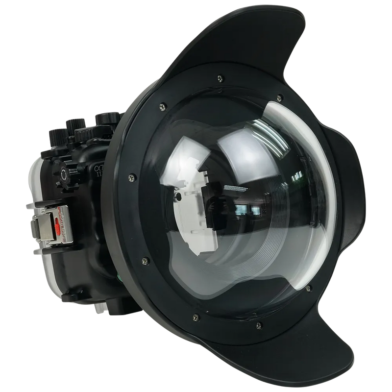 [a7iii-a7riii-v7-dp90a8] Sea Frogs Salted Line Underwater Camera Housing for Sony A7III/A7RIII with V7 Dome Port