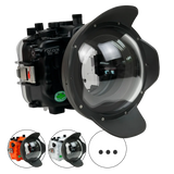[a7iii-a7riii-v7-dp90g6] Sea Frogs Salted Line Underwater Camera Housing for Sony A7III/A7RIII with V7 Dome Port