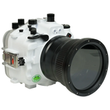 [a7iv-fp90l4] Salted Line Sea Frogs Underwater Camera Housing for Sony A7IV with 4'' Glass Flat Port