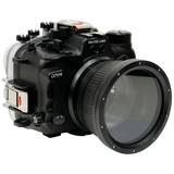 [a7iv-gen2-fp90m4] Salted Line Sea Frogs Underwater Camera Housing for Sony A7IV with 4'' Glass Flat Port