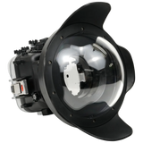 [a7iv-gen2-v1-dp90g8] Salted Line Sea Frogs Underwater Camera Housing for Sony A7IV with V1 Dome Port
