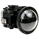 [a7iv-gen2-v10-dp90a6s] Salted Line Sea Frogs Underwater Camera Housing for Sony A7IV with V10 Dome Port