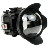 [a7iv-gen2-v7-dp90g6] Salted Line Sea Frogs Underwater Camera Housing for Sony A7IV with V7 Dome Port