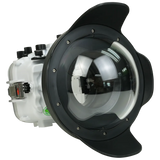 [a7iv-v10-dp90a8] Salted Line Sea Frogs Underwater Camera Housing for Sony A7IV with V10 Dome Port