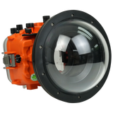 [a7iv-v10-dp90a8s] Salted Line Sea Frogs Underwater Camera Housing for Sony A7IV with V10 Dome Port