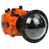 [a7iv-v2-dp90a6s] Salted Line Sea Frogs Underwater Camera Housing for Sony A7IV with V2 Dome Port