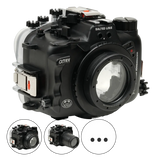 [a7rv-a7v-fp90ss67] Salted Line Sea Frogs Underwater Camera Housing for Sony A7RV/A7V with 67mm Thread Glass Flat Port