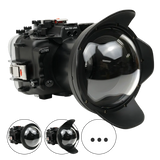 [a7rv-a7v-v2-dp90a6] Salted Line Sea Frogs Underwater Camera Housing for Sony A7RV/A7V with V2 Dome Port