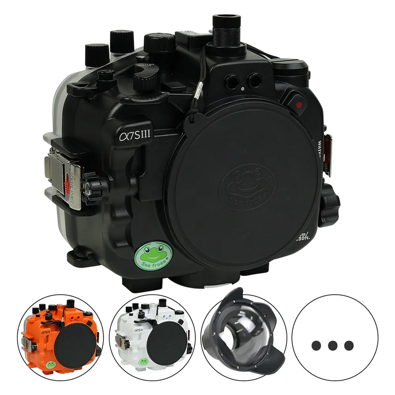 [a7siii] Sea Frogs Salted Line Underwater Camera Housing for Sony A7SIII
