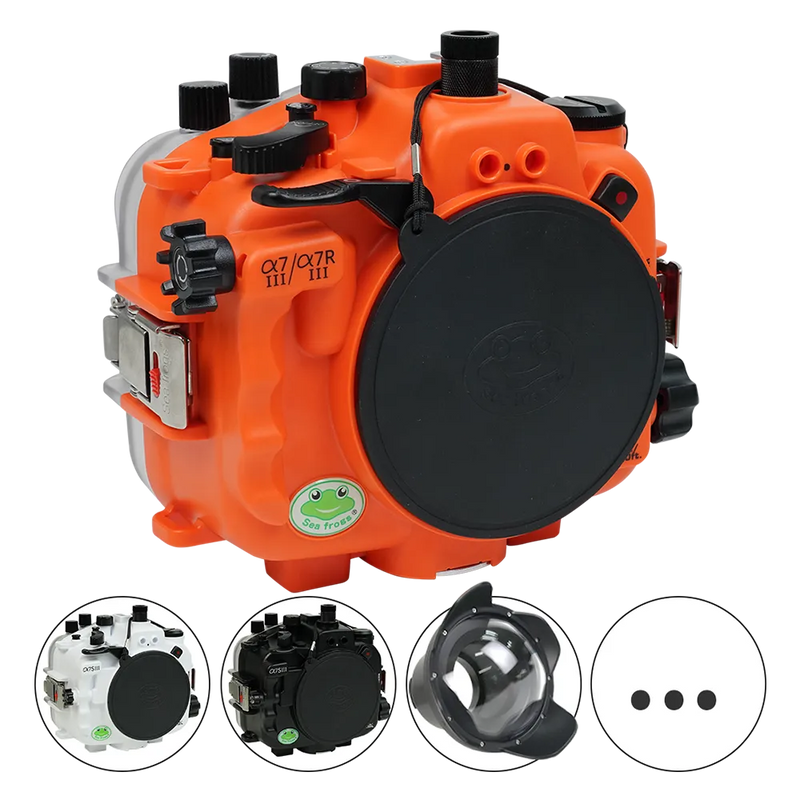 [a7siii] Sea Frogs Salted Line Underwater Camera Housing for Sony A7SIII