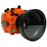 [a7siii-fp90m6m] Sea Frogs Salted Line Underwater Camera Housing for Sony A7SIII with 6'' Glass Flat Port