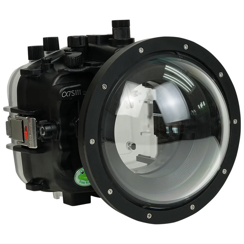 [a7siii-v1-dp90a6s] Sea Frogs Salted Line Underwater Camera Housing for Sony A7SIII with V1 Dome Port