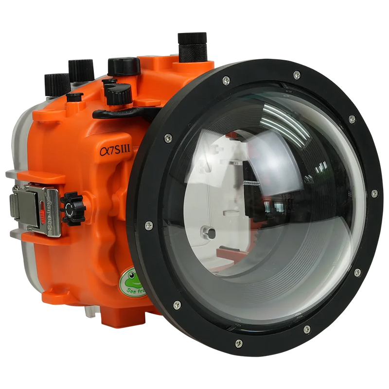 [a7siii-v1-dp90a6s] Sea Frogs Salted Line Underwater Camera Housing for Sony A7SIII with V1 Dome Port